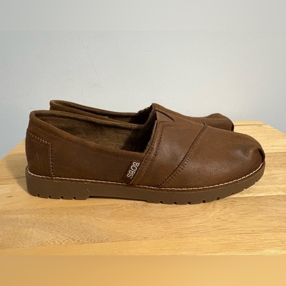 BOBS from Skechers Shoes - Bobs Skechers Shoes Womens 9.5 Chill Lugs Urban Spell Cabin Slip On 113352 Brown